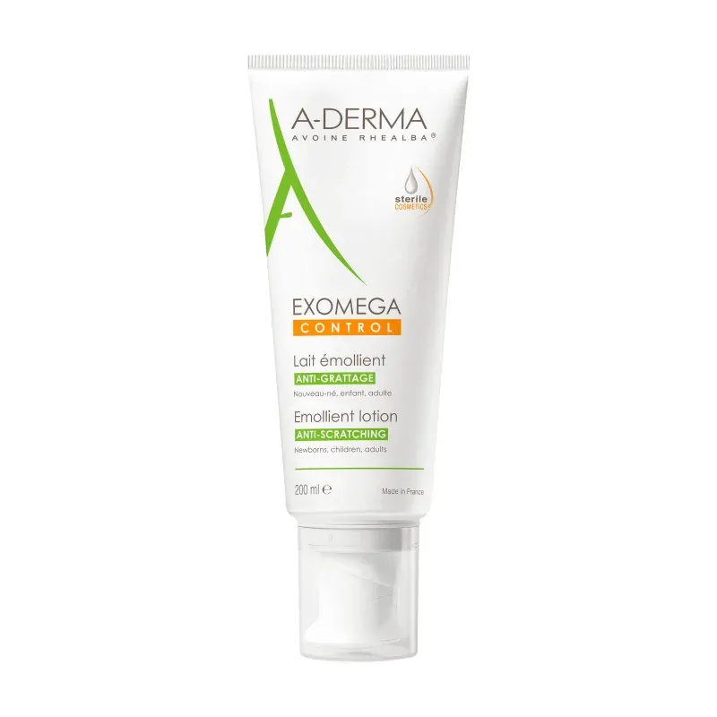 A-DERMA LAIT COSMÉTIQUE STÉRILE EXOMEGA CONTROL 200ML