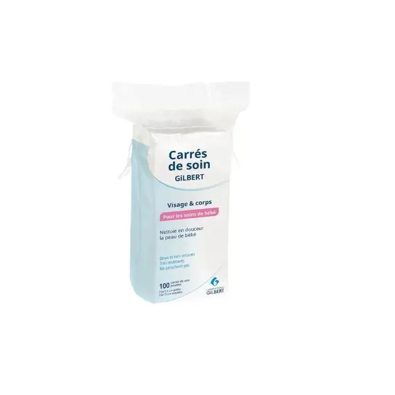 GILBERT CARRÉS DE SOIN SACHET DE 100