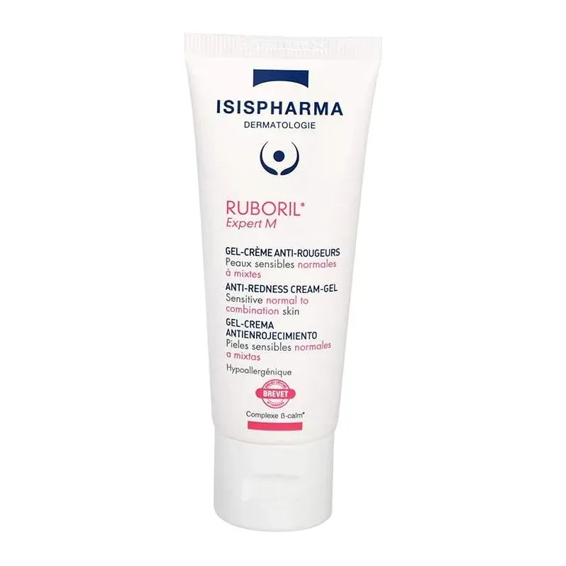 Isis pharma ruboril expert m gel-crème anti-rougeurs 40 ml