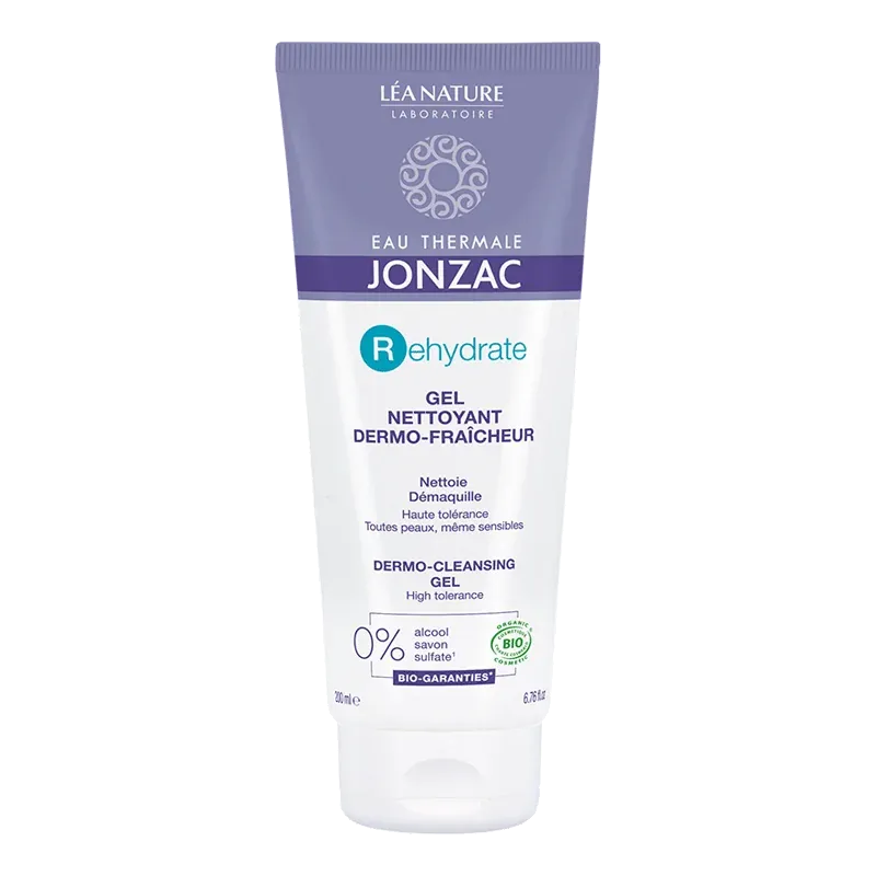 JONZAC GEL NETTOYANT DERMO-FRAÎCHEUR 200 ml                                                          