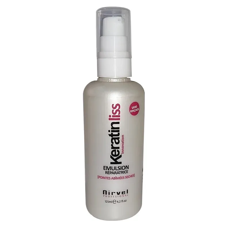 NIRVEL PROFESSIONNAL KERATINLISS ÉMULSION RÉPARATRICE 125ML