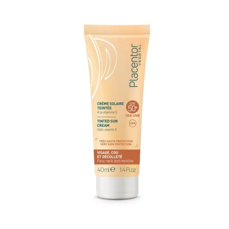 PLACENTOR VEGETAL CRÈME SOLAIRE TEINTÉE SPF 50+